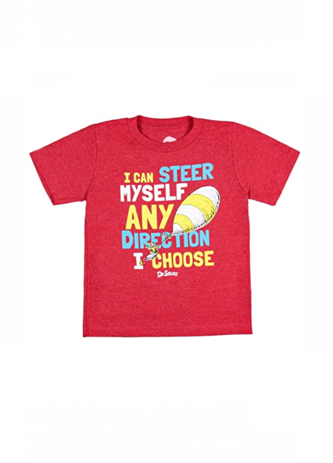 Dr Seuss Toddler Boys Shirt
