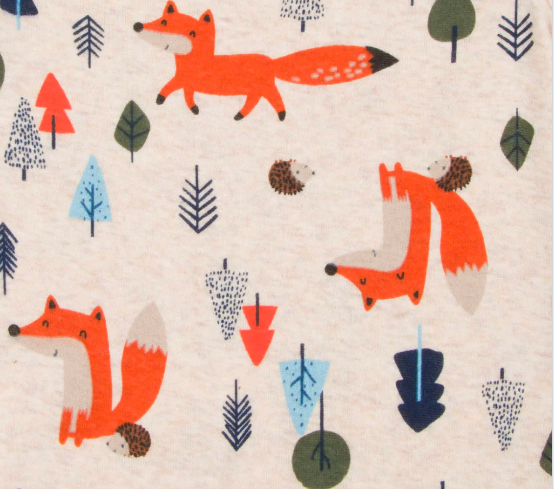 5-Pack Baby Boys Fox Short Sleeve Onesies® Bodysuits image 4