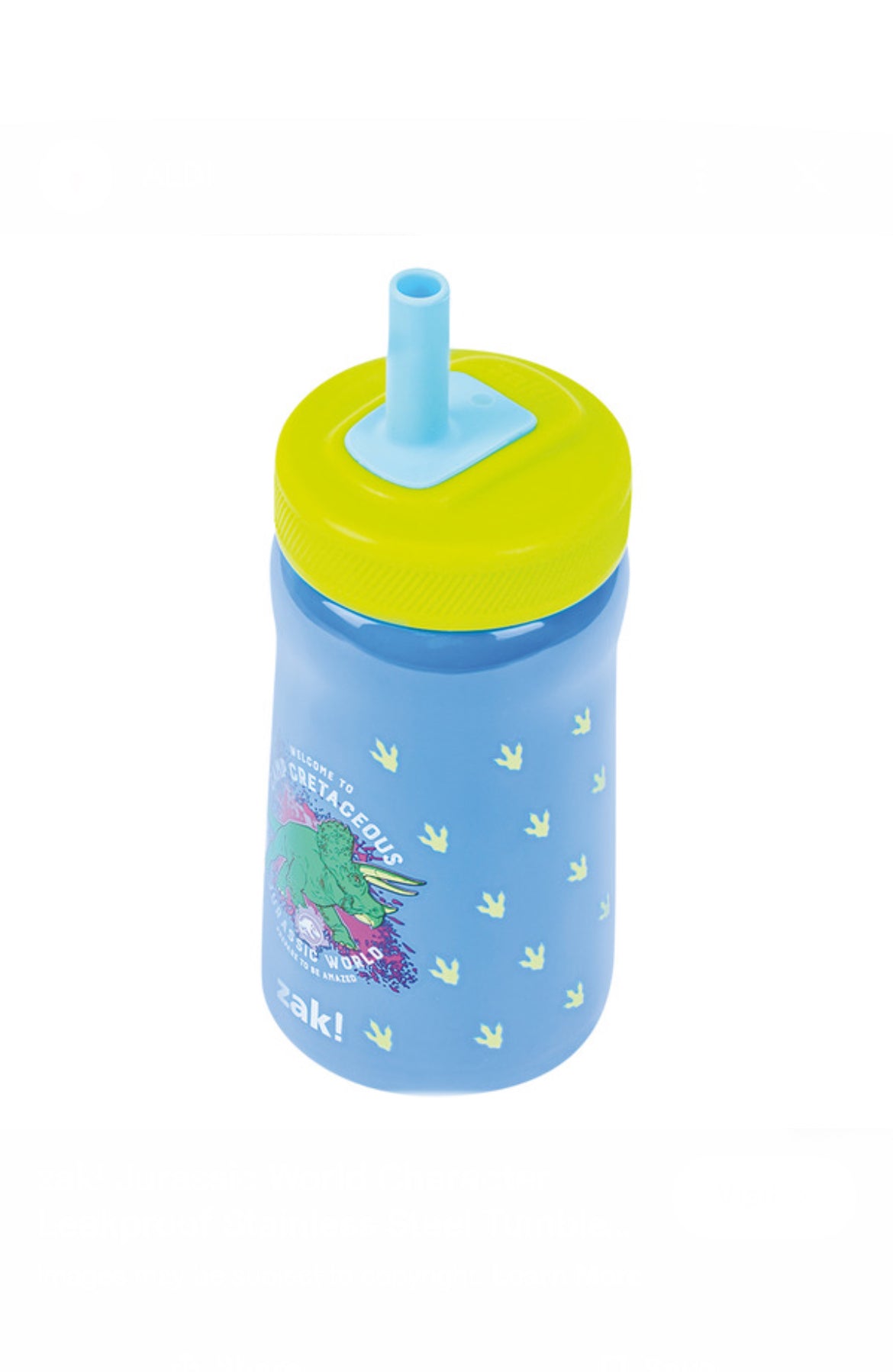 Zak! Stainless Steel Leak Proof Character Tumbler 11oz image 5