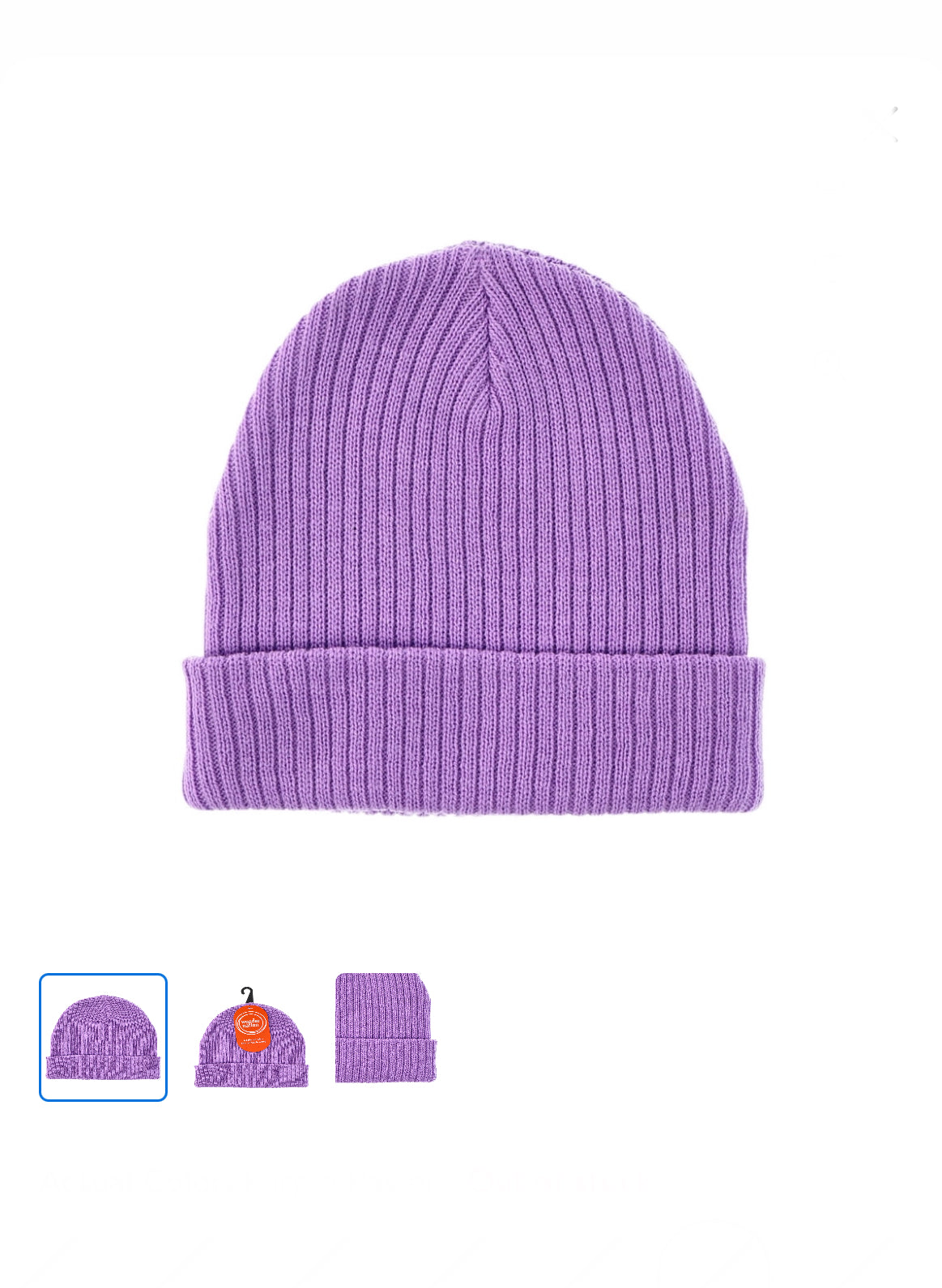 Wonder Nation Toddler Ribbed Beanie image 0