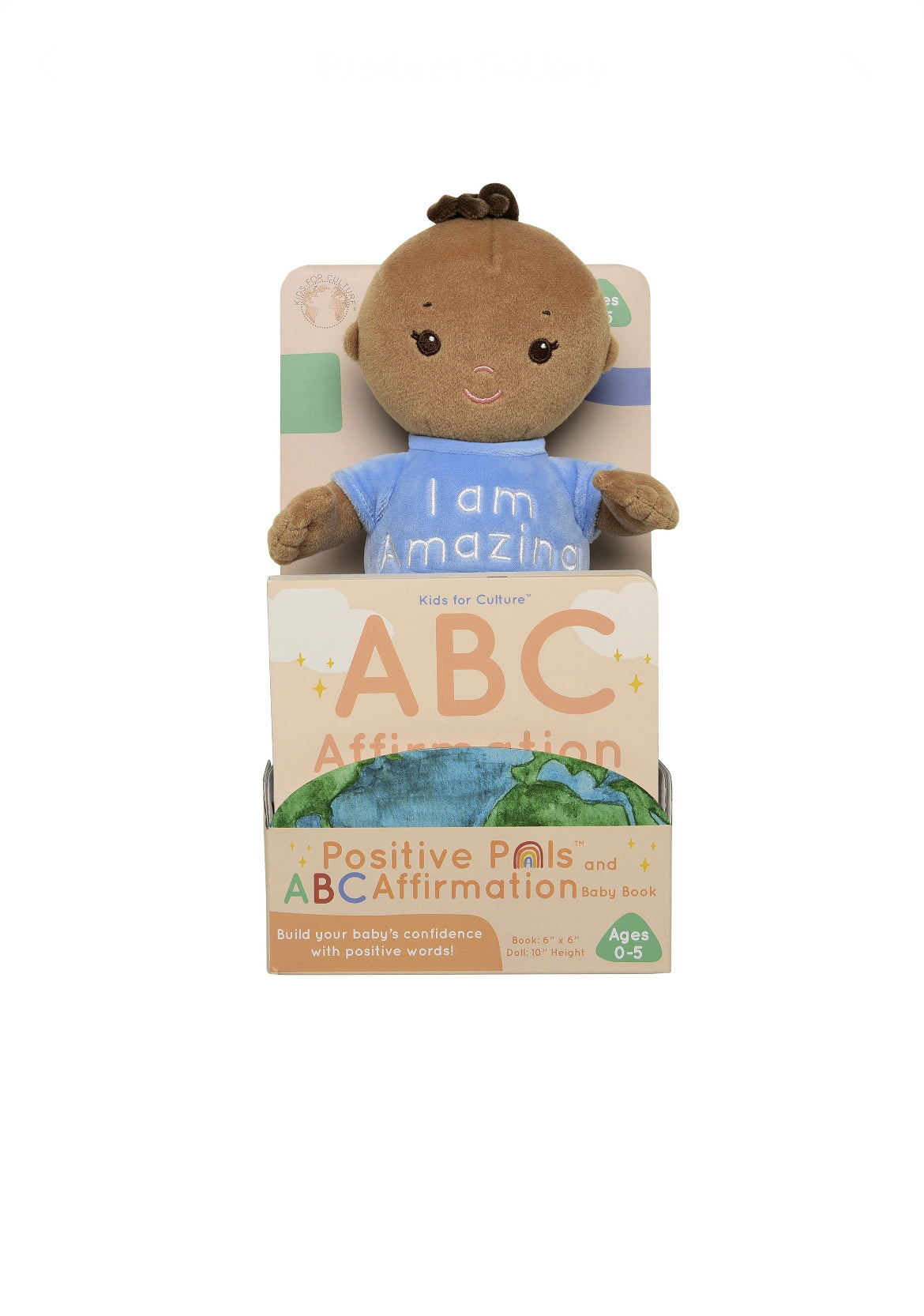 Kids for culture - Positive Pals- ABC Affirmation- Baby Book image 0