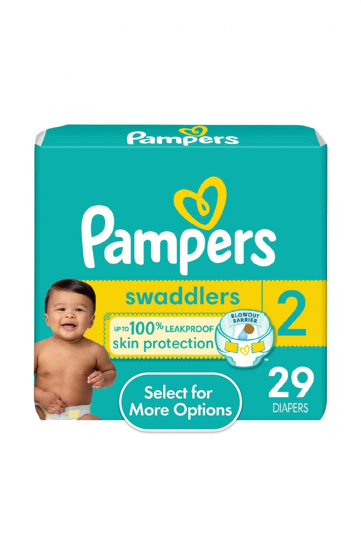 Pampers Swaddlers Diapers image 3