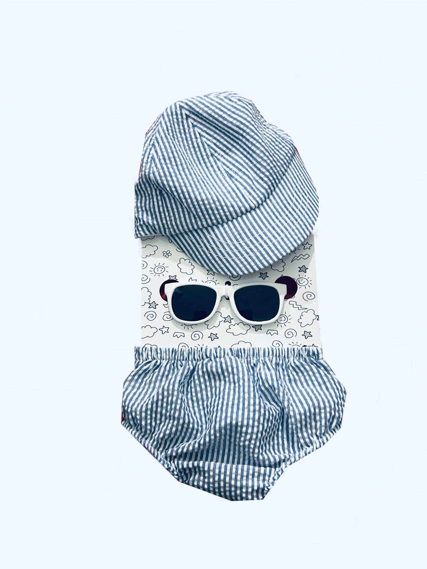 Angel Face Baby 3pc Hat Set image 0