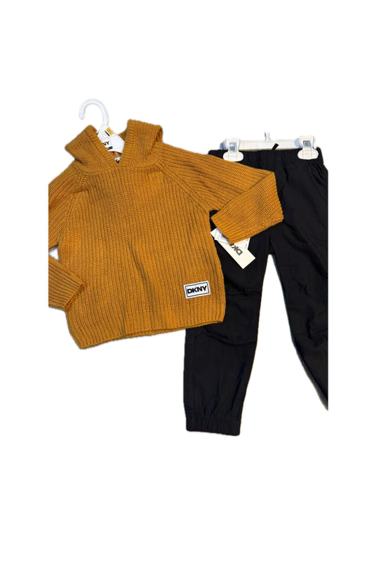 DKNY Boys 2 pc Hooded SweaterJogger Set image 0
