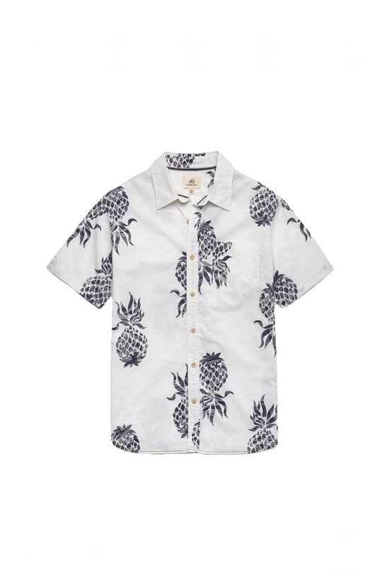 Distortion Boys Shirt – Stylish Beige Kids Top Size 6