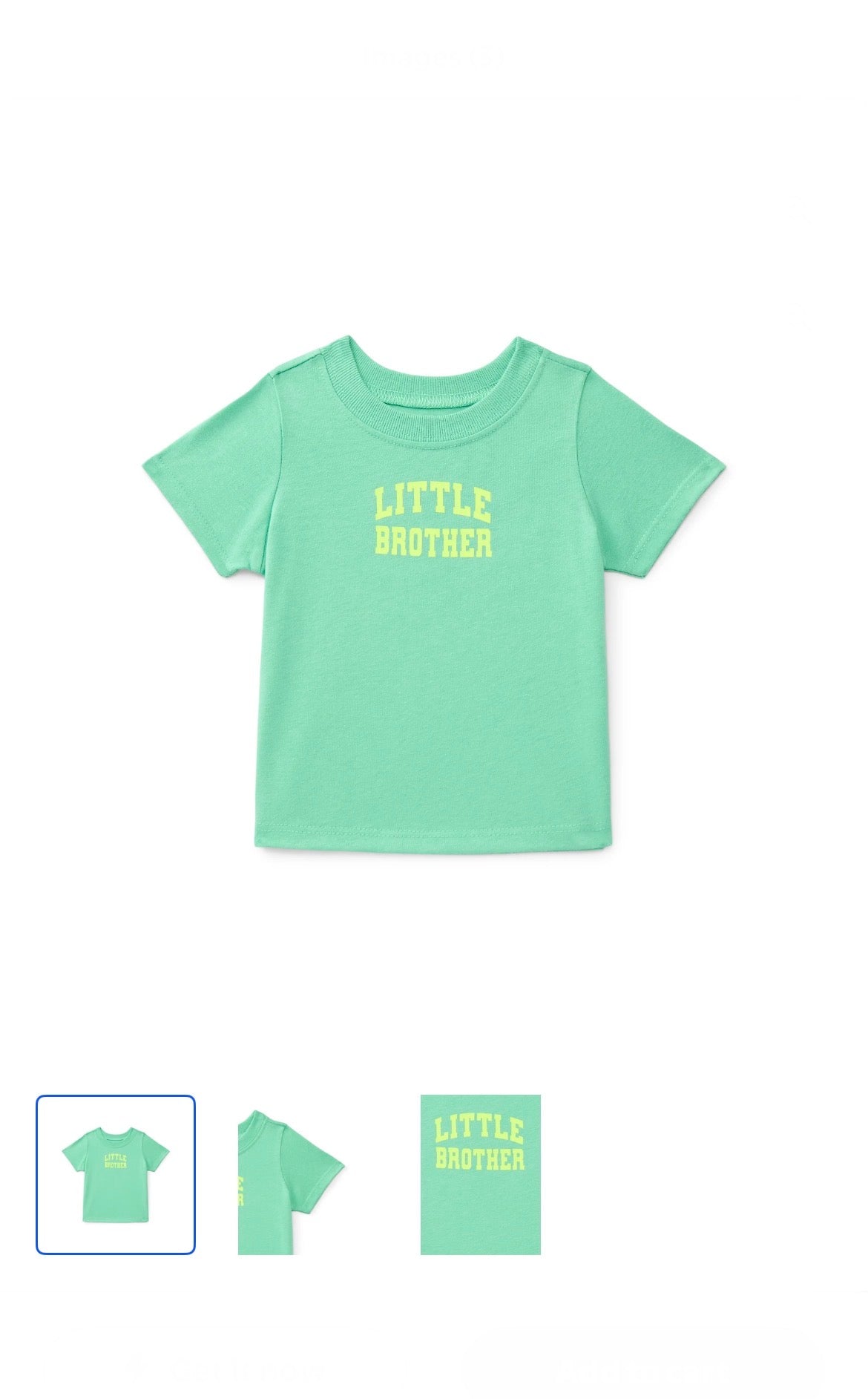 Wonder Nation Baby Boys Crewneck Tee with Short Sleeves, Sizes 0/3M-24M