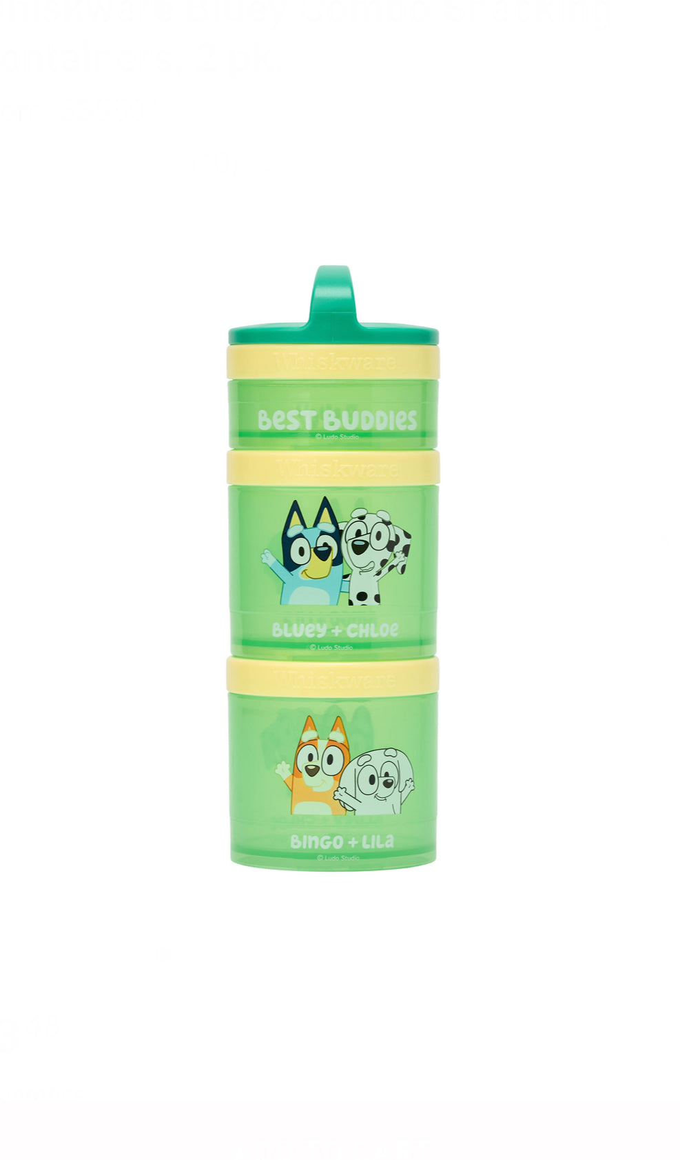 Whiskware Bluey Combo Snacking
Containers, 2 pk