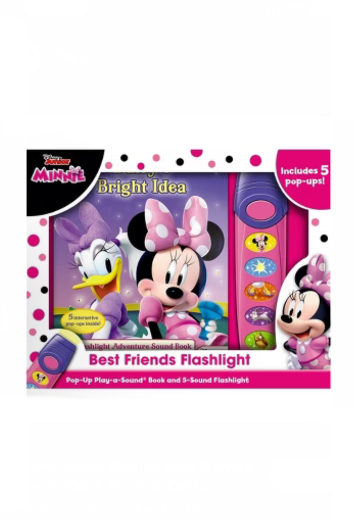 Character Book and FlashLight Set  image 0