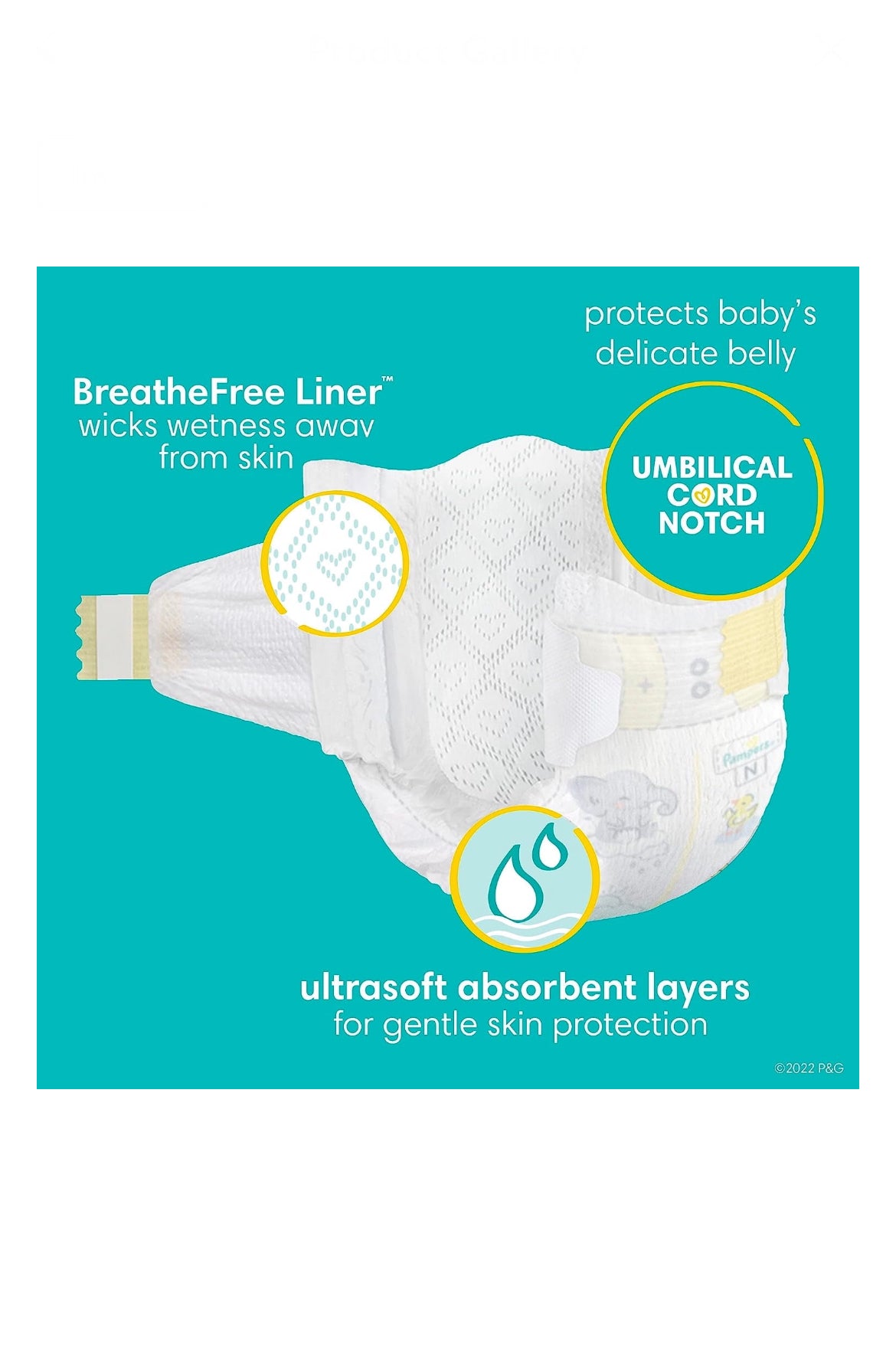 Pampers Swaddlers Diapers image 6