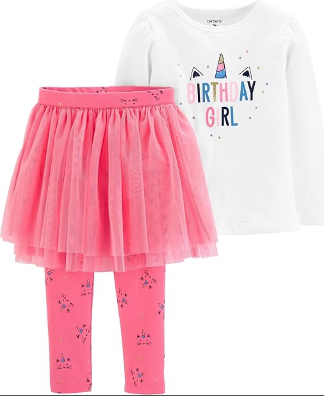Carters  tutu with leggings  image 0