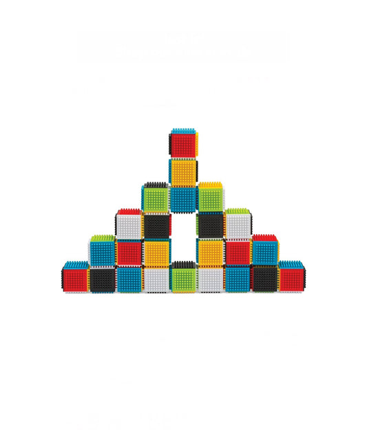 Infantino Press & Stay Sensory Blocks  24ct image 1