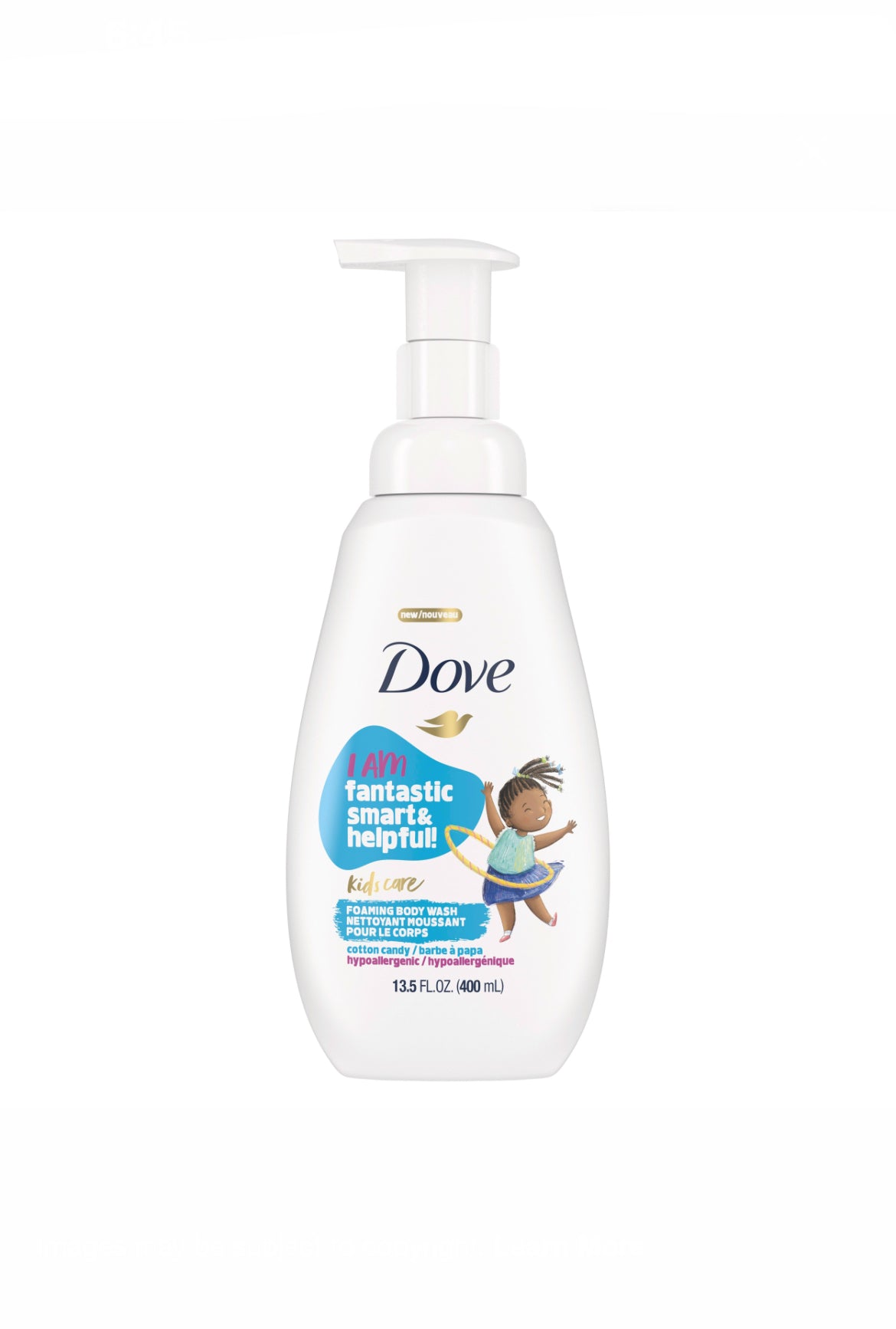 Dove Kids Care  Hypoallergenic Foaming Body Wash (13.3 fl oz) image 2
