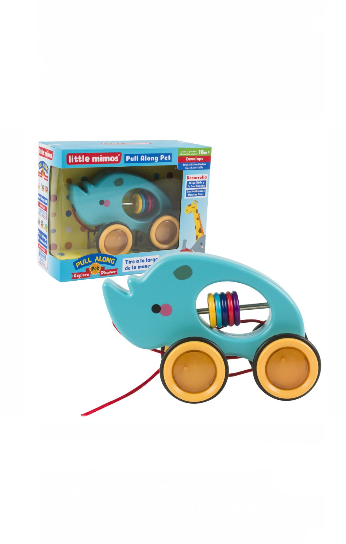 Little Mimos Pull along Pet