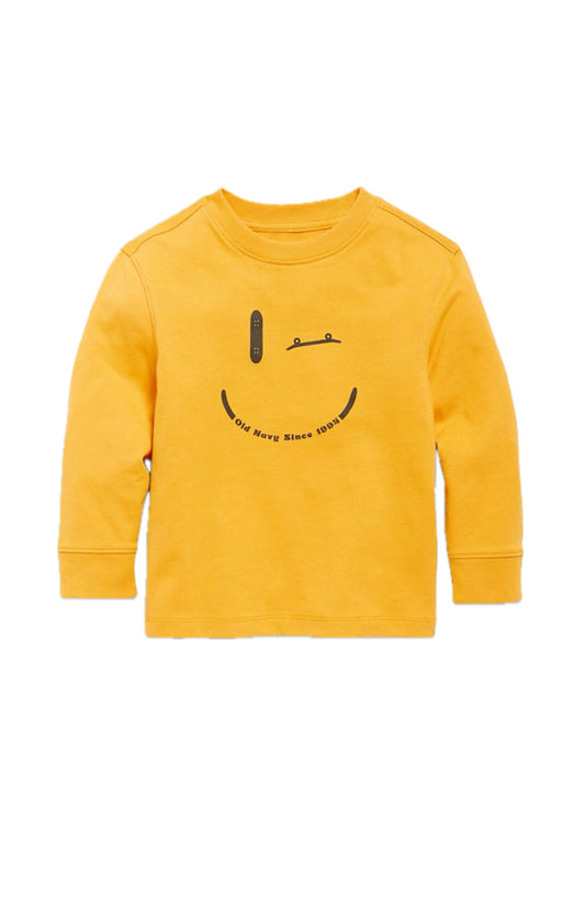 Oversized Heavyweight Logo-Graphic Toddler T-Shirt
