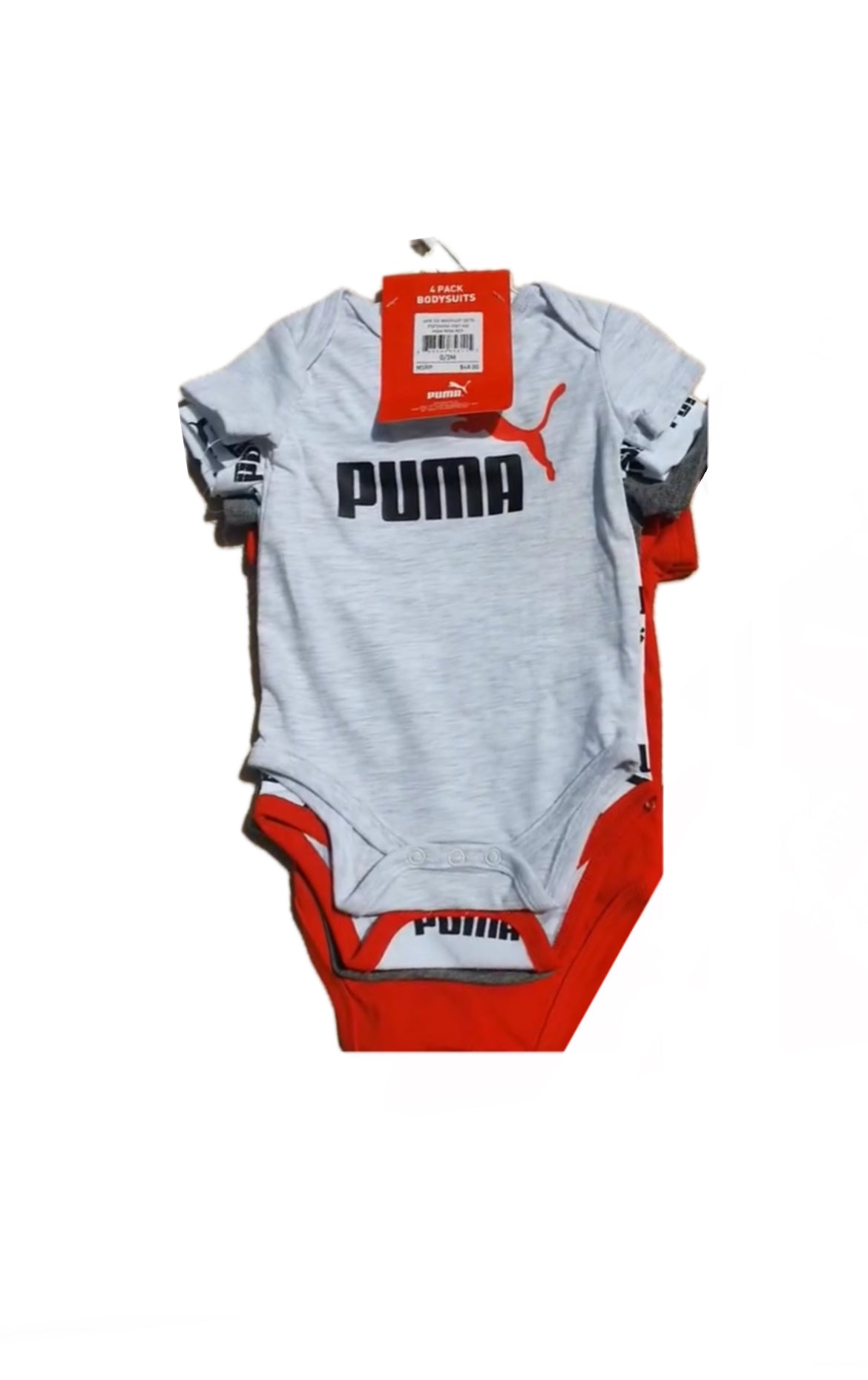 Puma 4pk Bodysuit  image 0