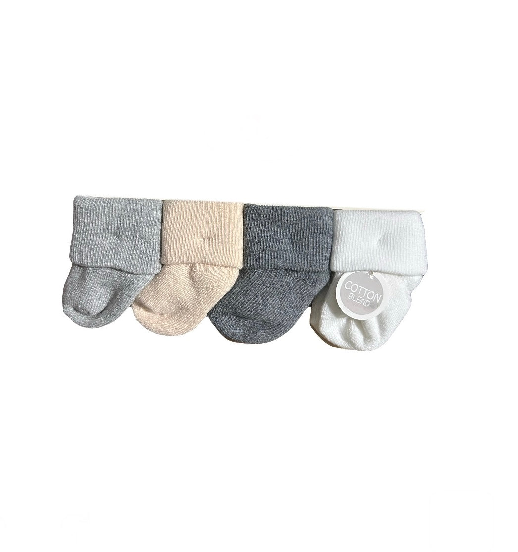 Little & Loved Baby Socks 8pk image 1