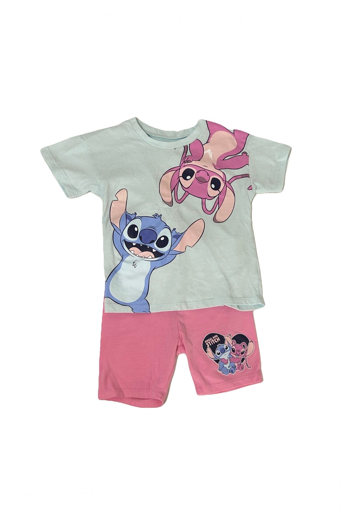 Disney Stitch 2pc Biker shorts Set