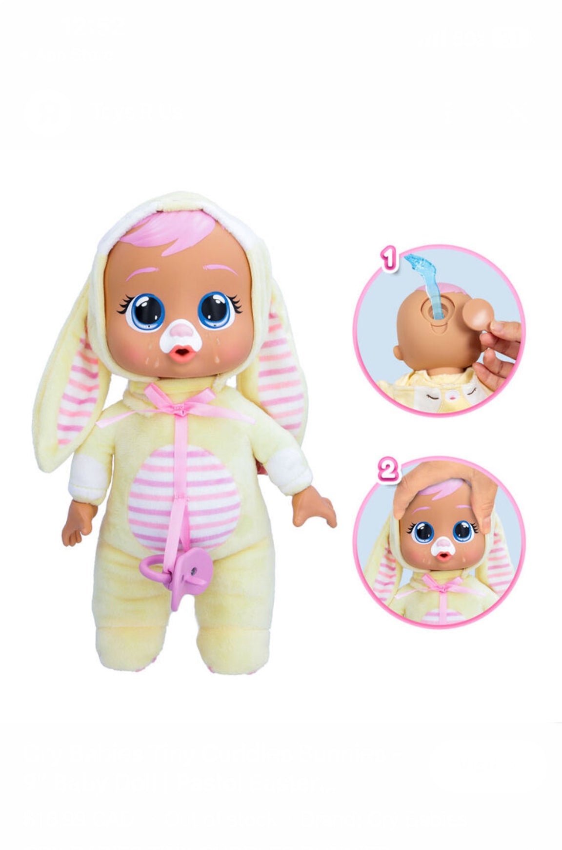 Cry Babies Tiny Cuddles Doll image 0