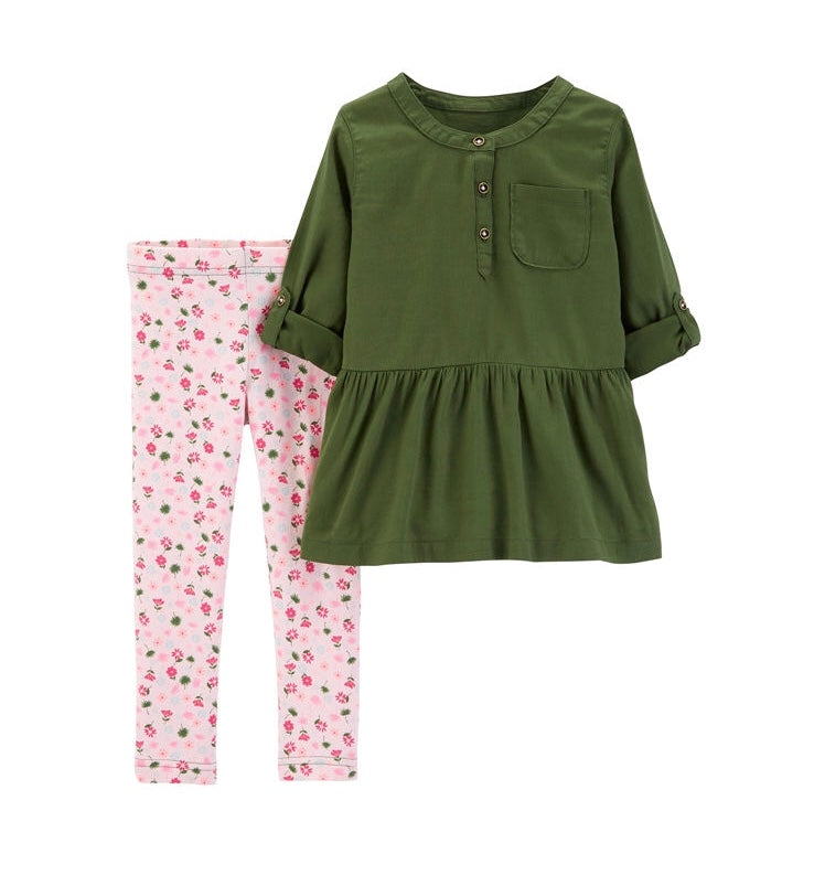 Girls 2-piece leggings suit image 0