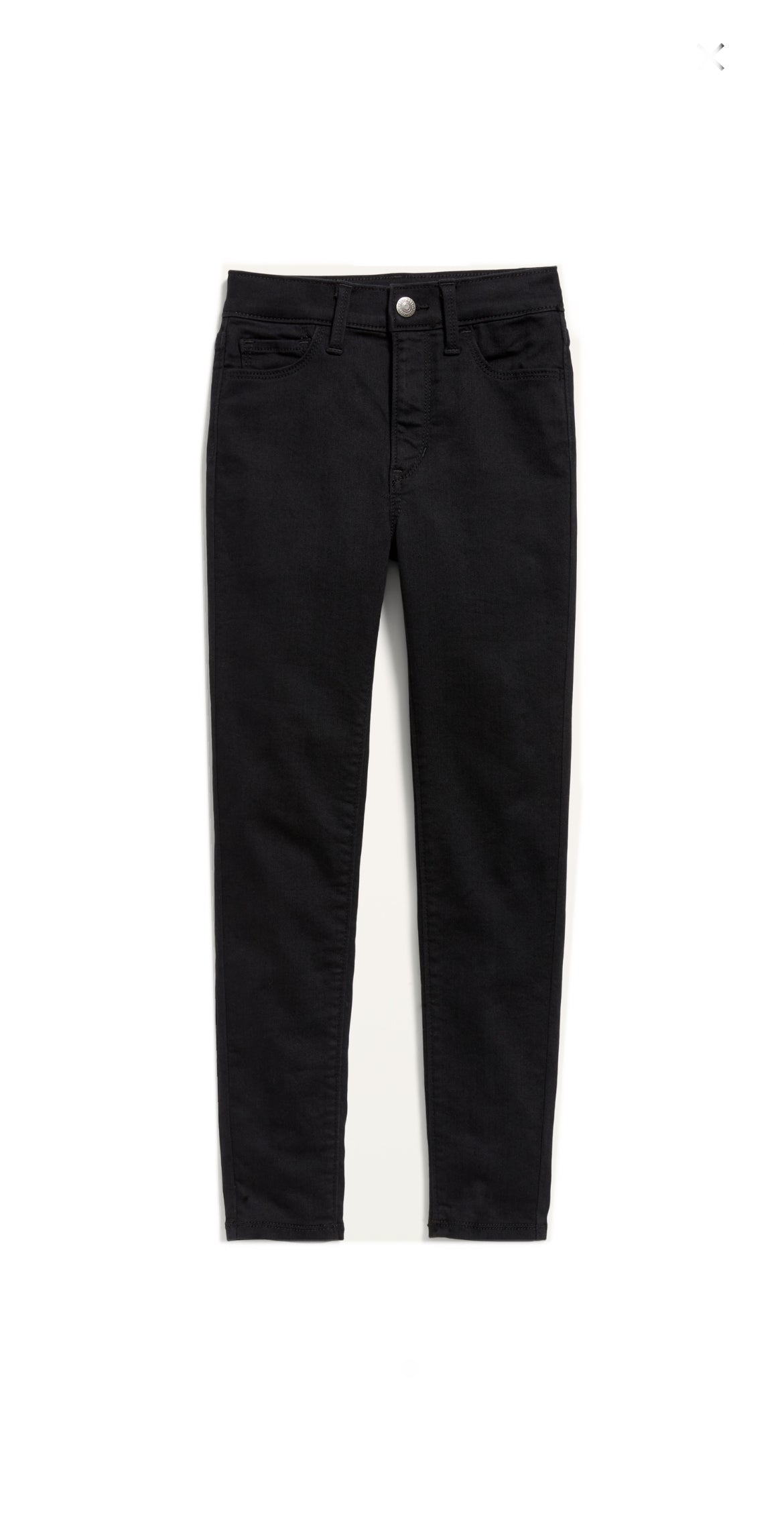 Old Navy Girls Rockstar Jeggings Extra High-Rise w\ adjustable waist image 1