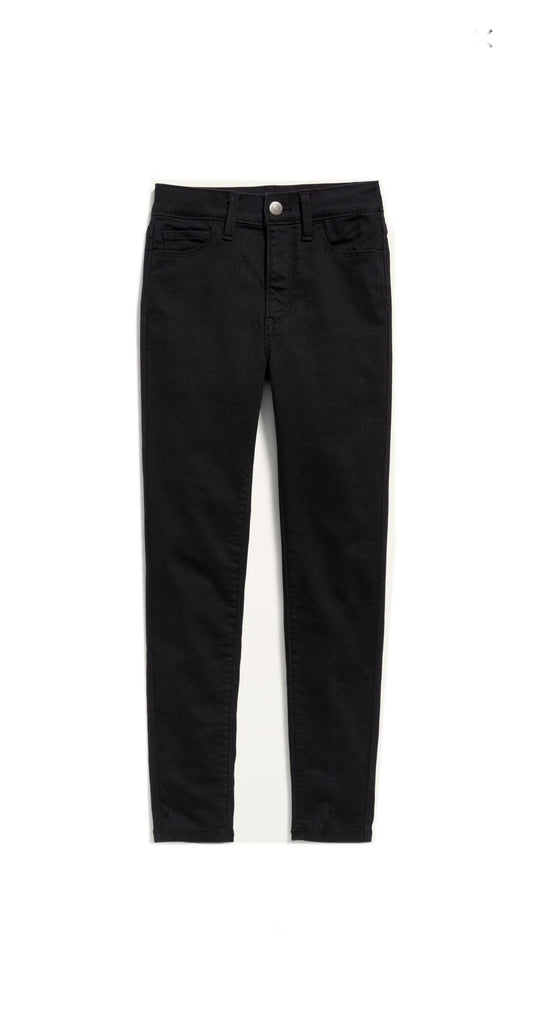 Old Navy Girls Rockstar Jeggings Extra High-Rise w\ adjustable waist image 1