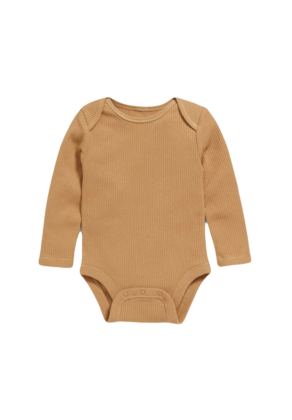 Old Navy Unisex Long Sleeve Rib Knit Bodysuit image 0