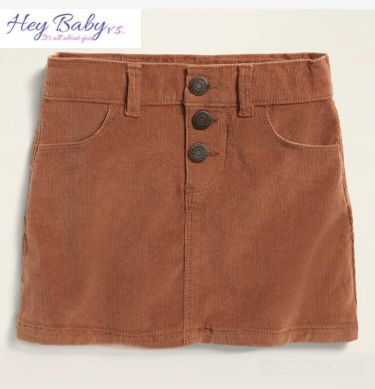 Old Navy Girls Velvet Skirt image 0