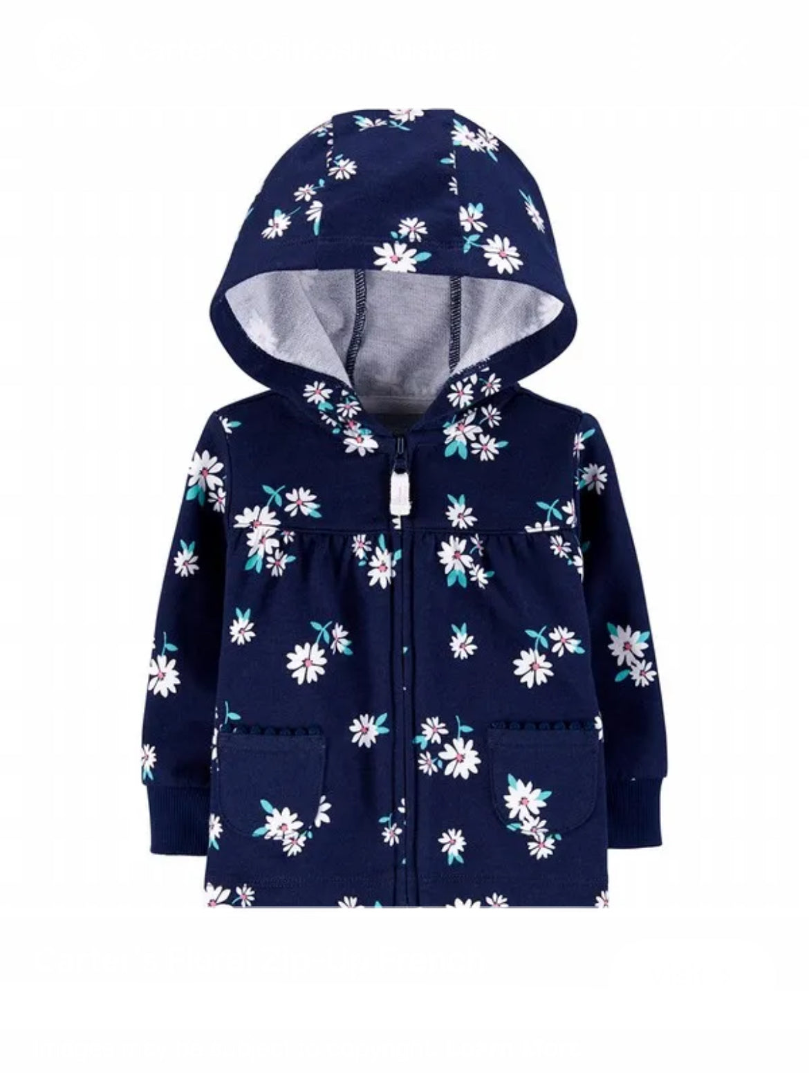 Carters Baby Girl Hooded Jacket image 0