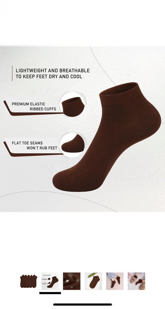 Vince Camuto Brown School Sock image 1