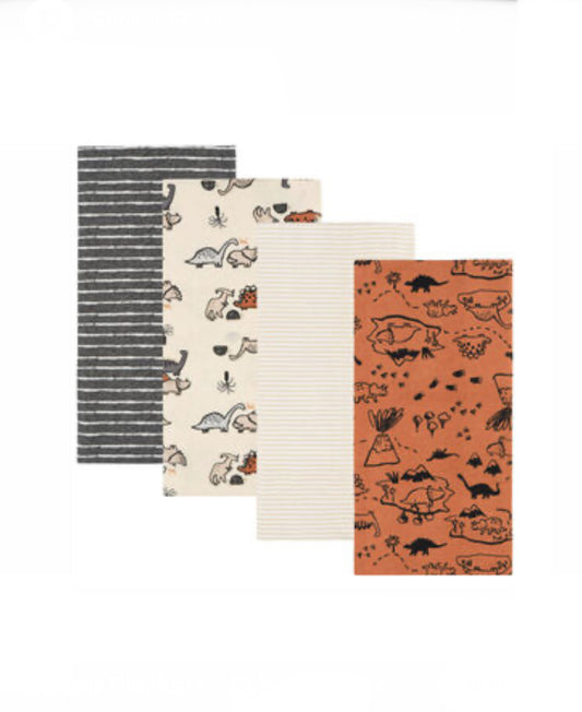 Gerber 4pk Flannel Blankets image 0