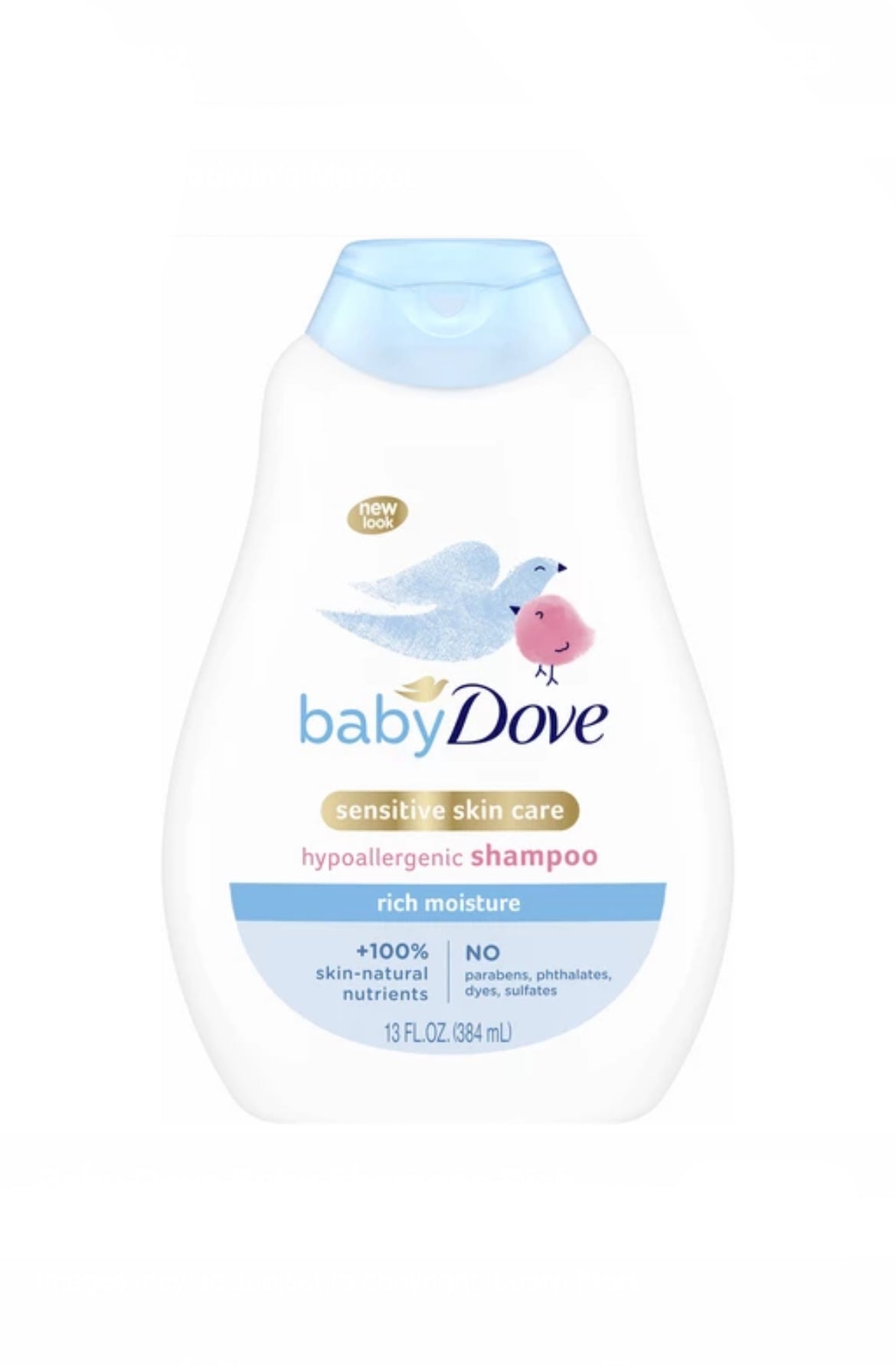 Baby Dove Sensitive Skin Care Shampoo (13.5 fl oz) image 0