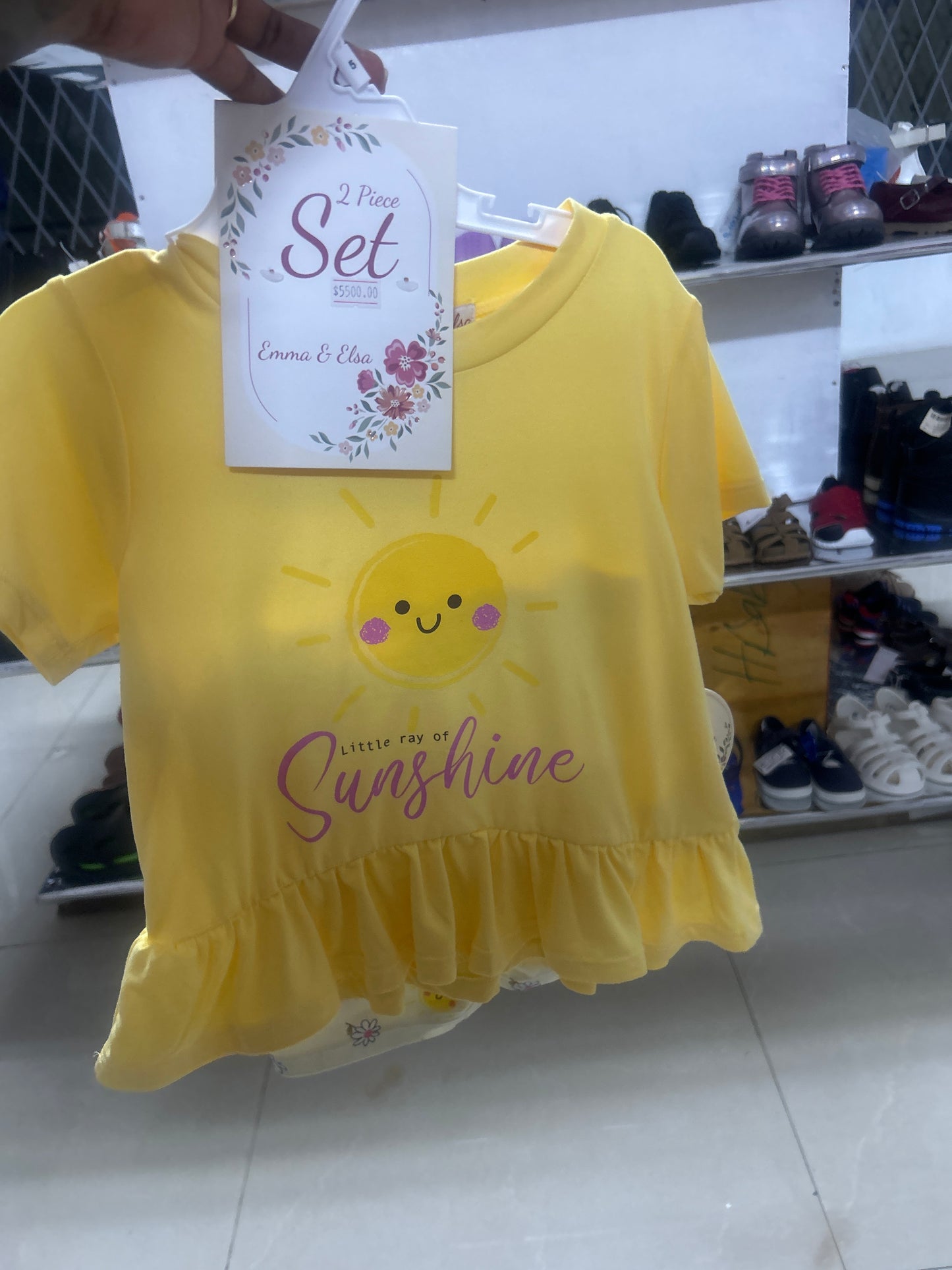 Emma &Elsa 2pc set