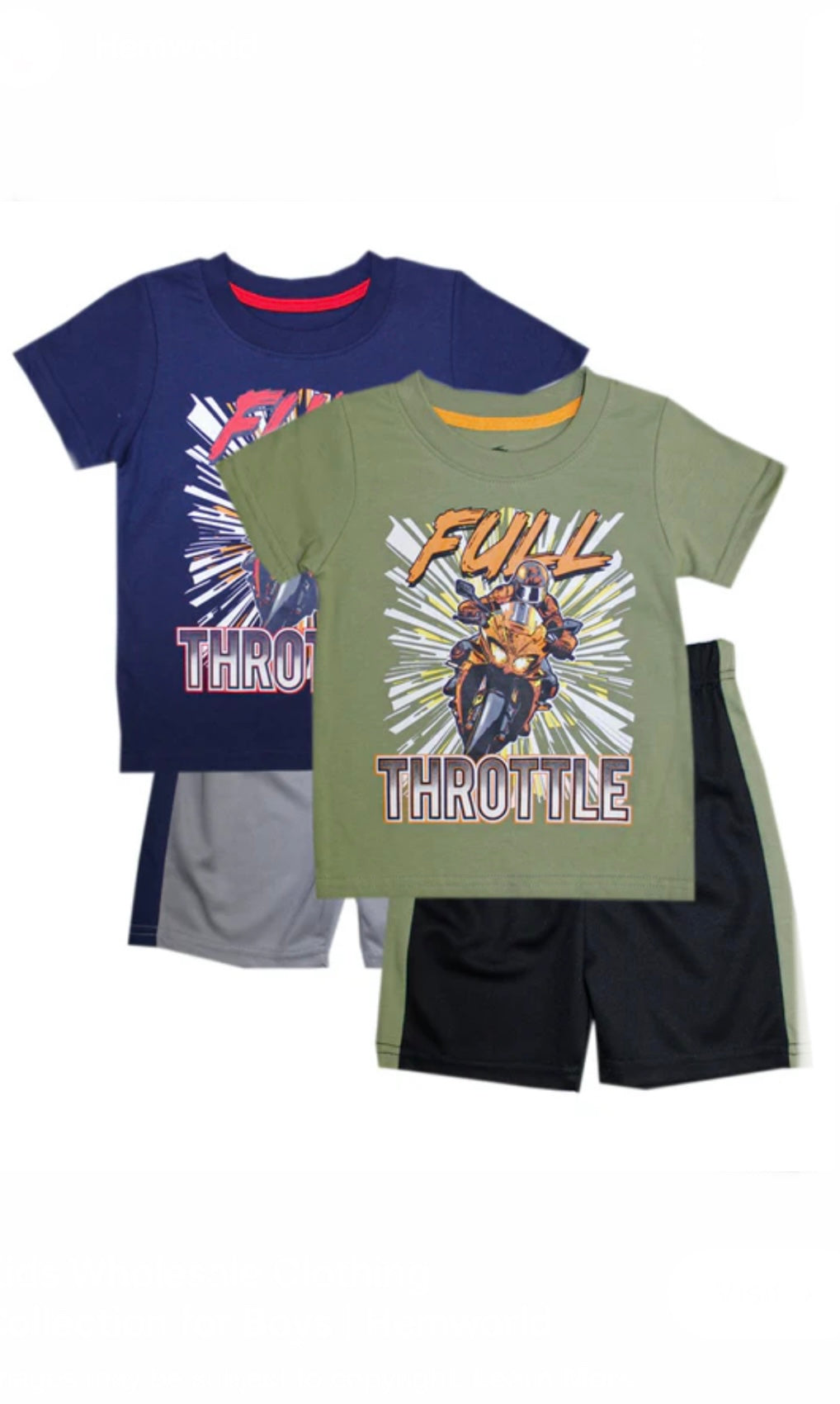 S10PE Boys 2pc Shorts Set image 0