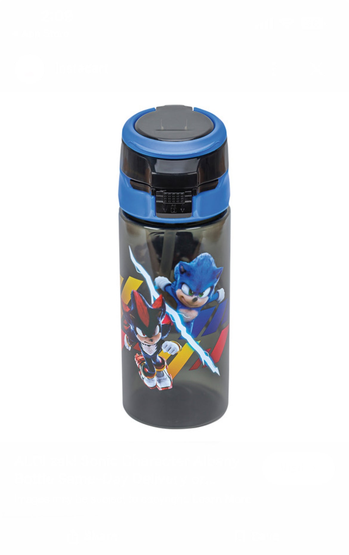 Zak! Kids Character Spill-Proof Bottle 16.9oz (499ml) image 2