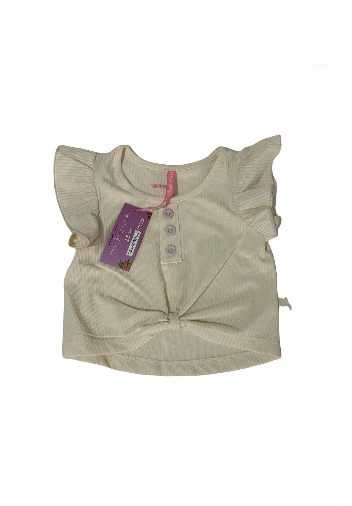 Cutie Patootie Baby Girls Top – Adorable Soft Tee for Infant & Toddler Girls