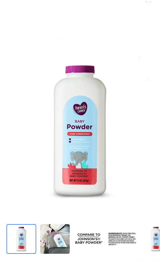 Parent Choice Baby Powder 15 oz (425g) image 0