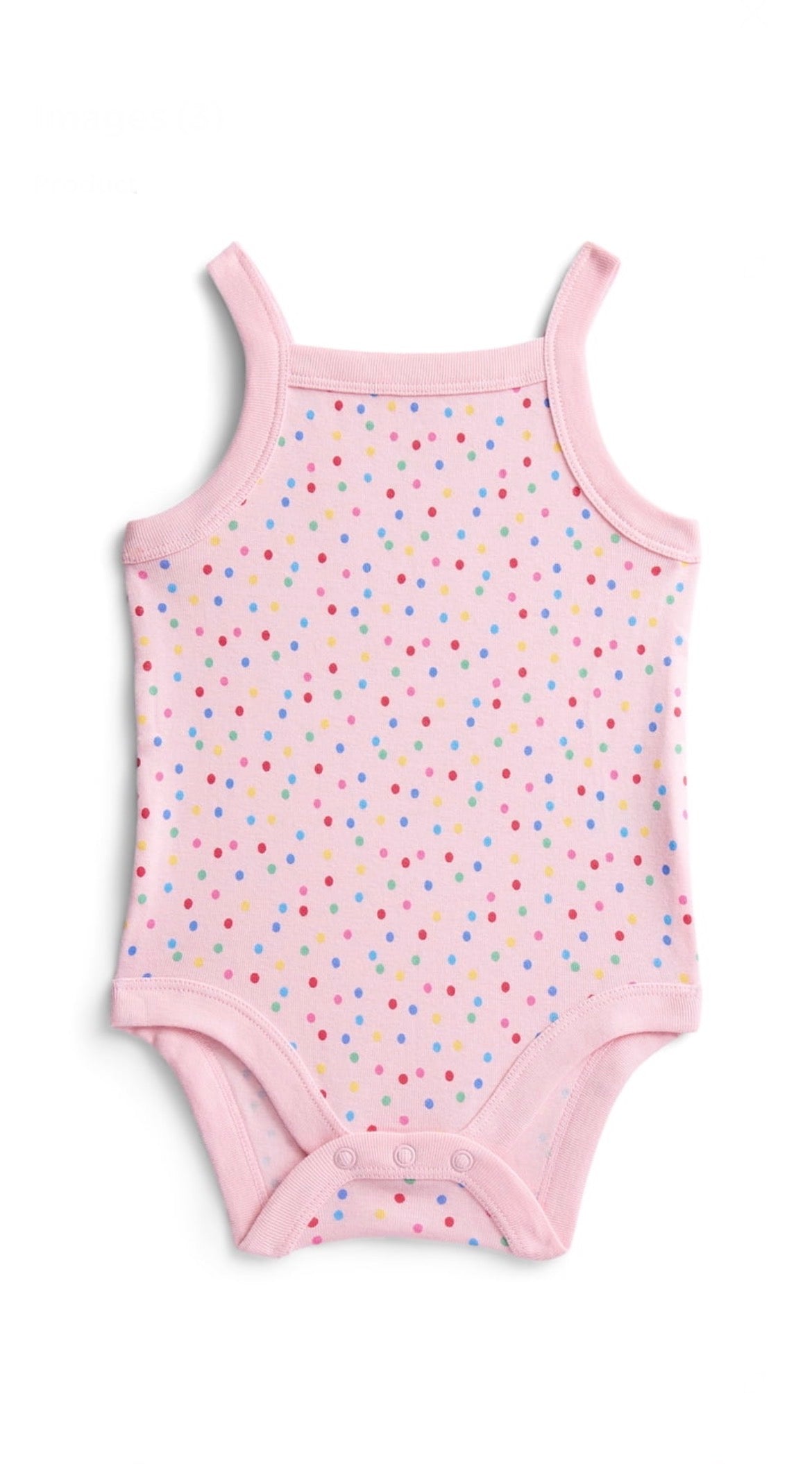 Wonder Nation Baby Girl Spaghetti-strap Bodysuit