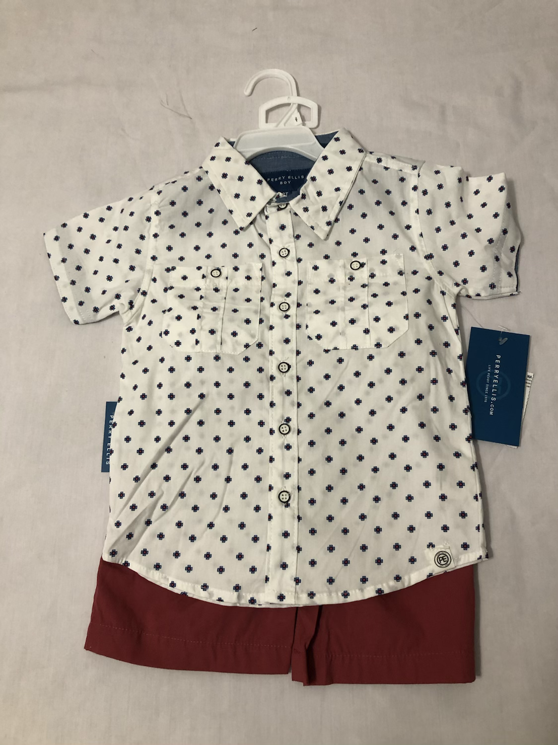 Perry Ellis Boys 2pc shorts set  image 2