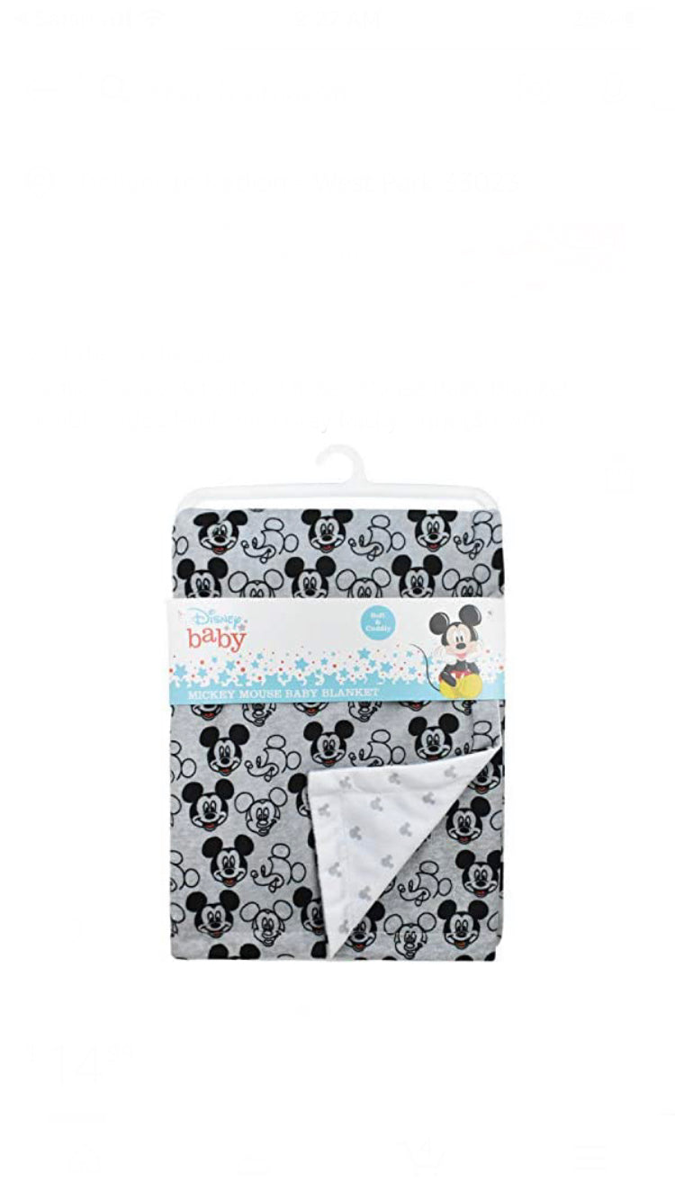Disney Baby Mickey Mouse Blanket image 0