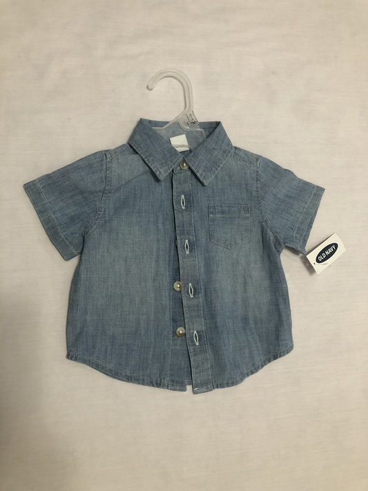Old navy baby boy jeans shirt image 1