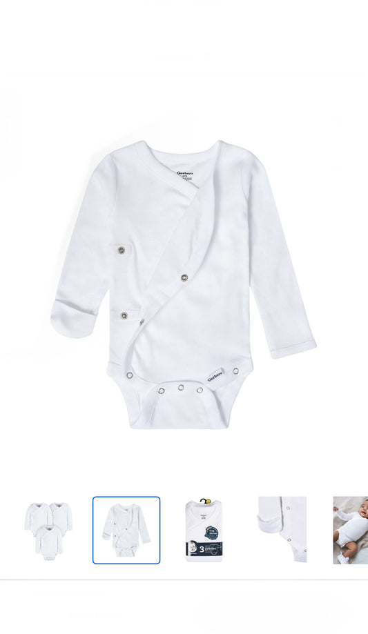 Gerber Long Sleeve Chemise Pinunder  image 1