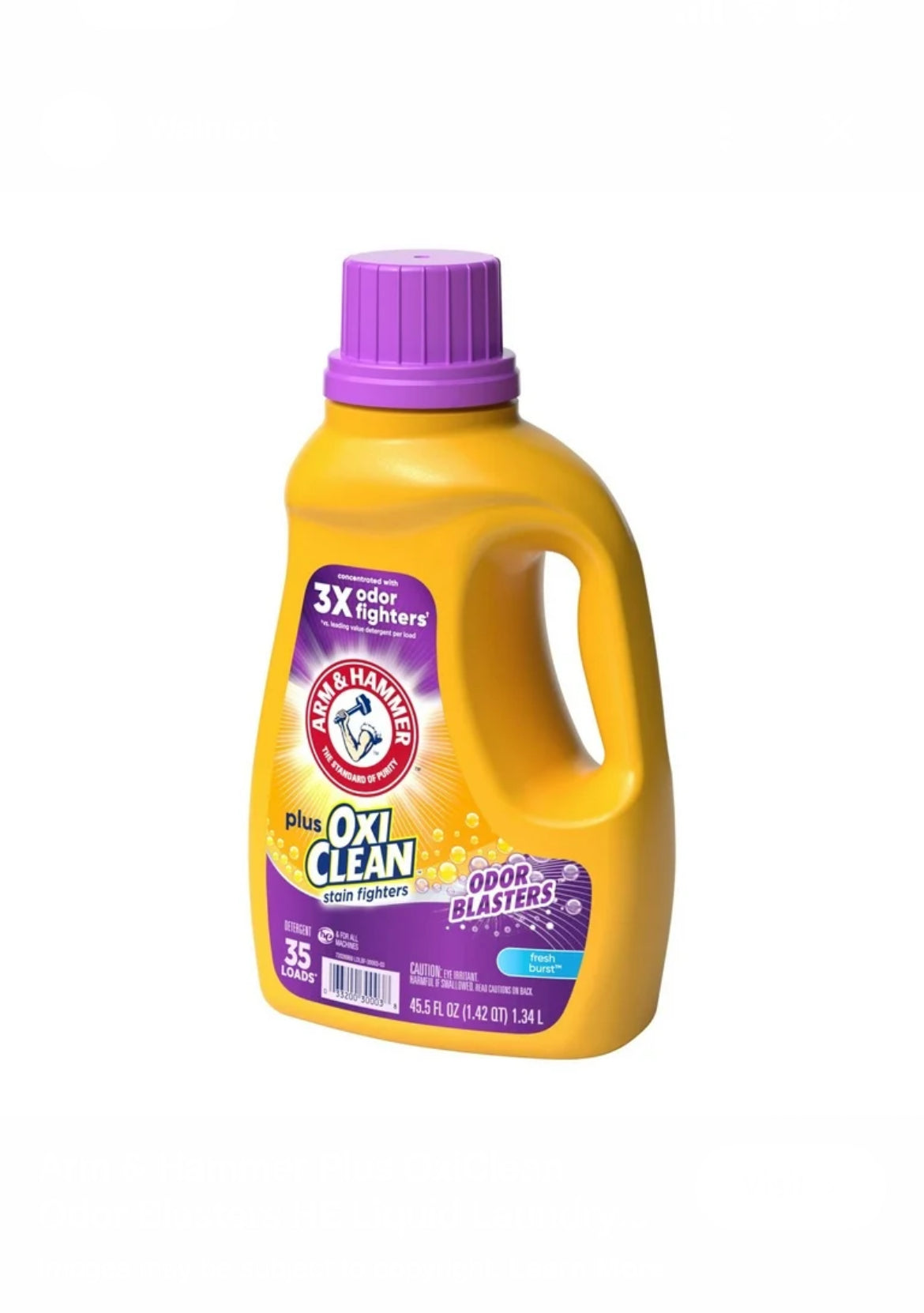 Arm & Hammer- Plus-Oxiclean w/ Odor-Blasters-Fresh Burst image 1