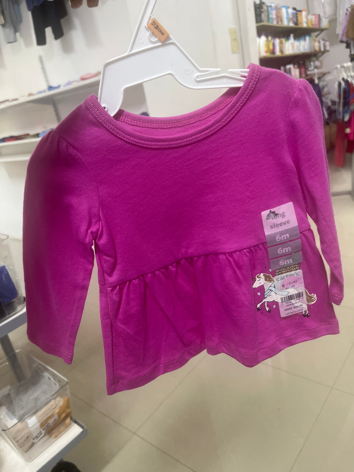 Carters girls longsleeve top