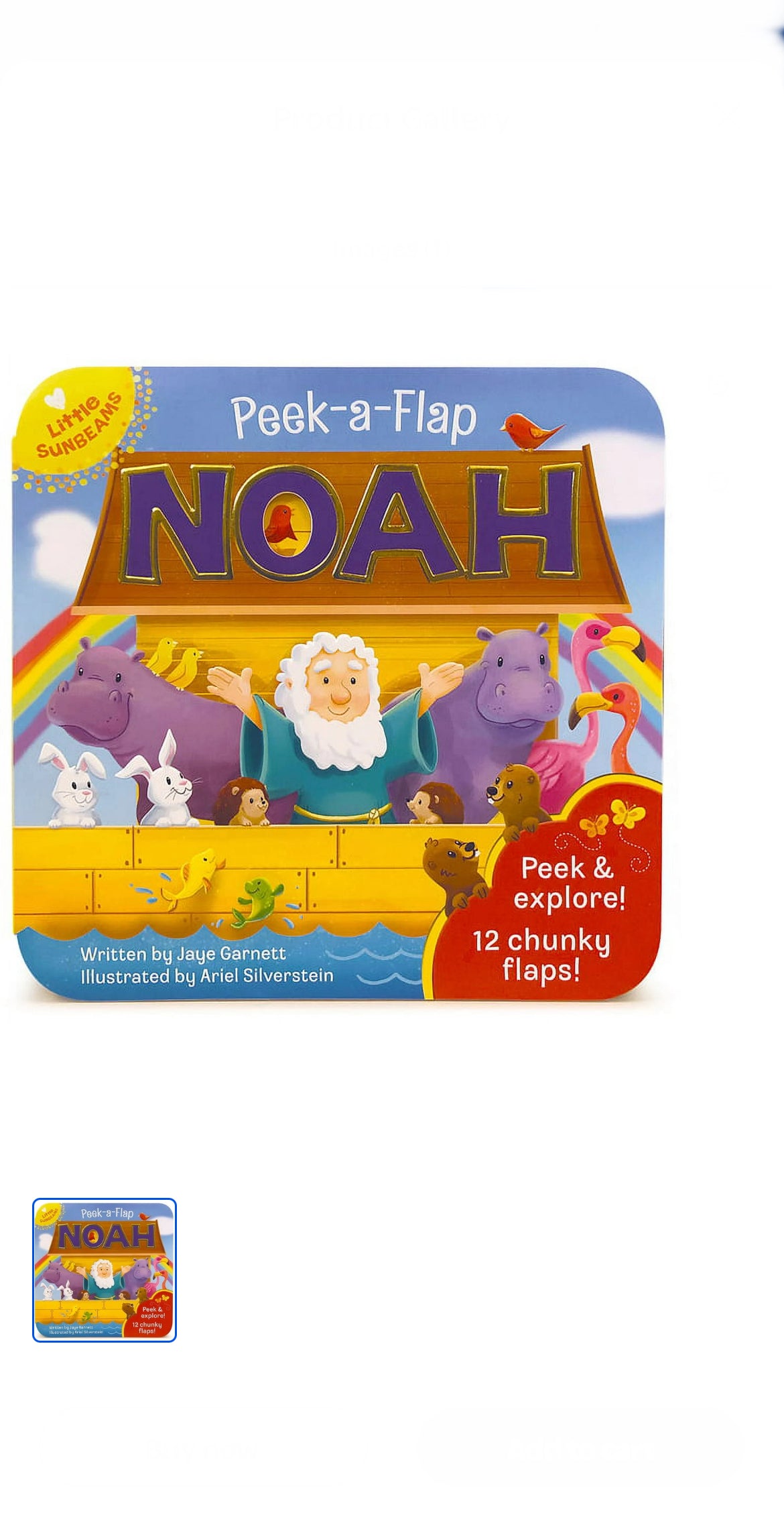 Peek-a-Flap Board Pop-Up Boom image 2