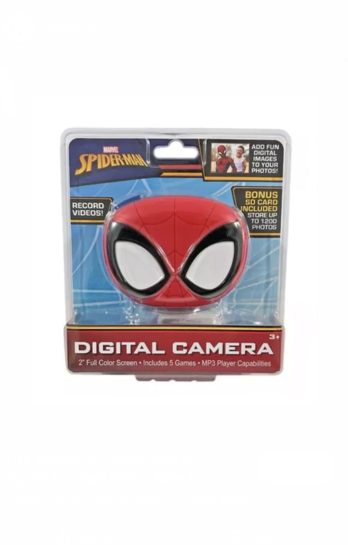 Marvel Spiderman Digital Camera  image 0