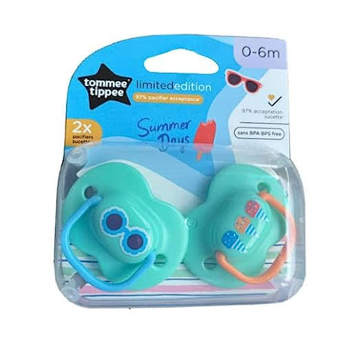 Tommee Tippee 2pk pacifier - special edition - summer days  image 0