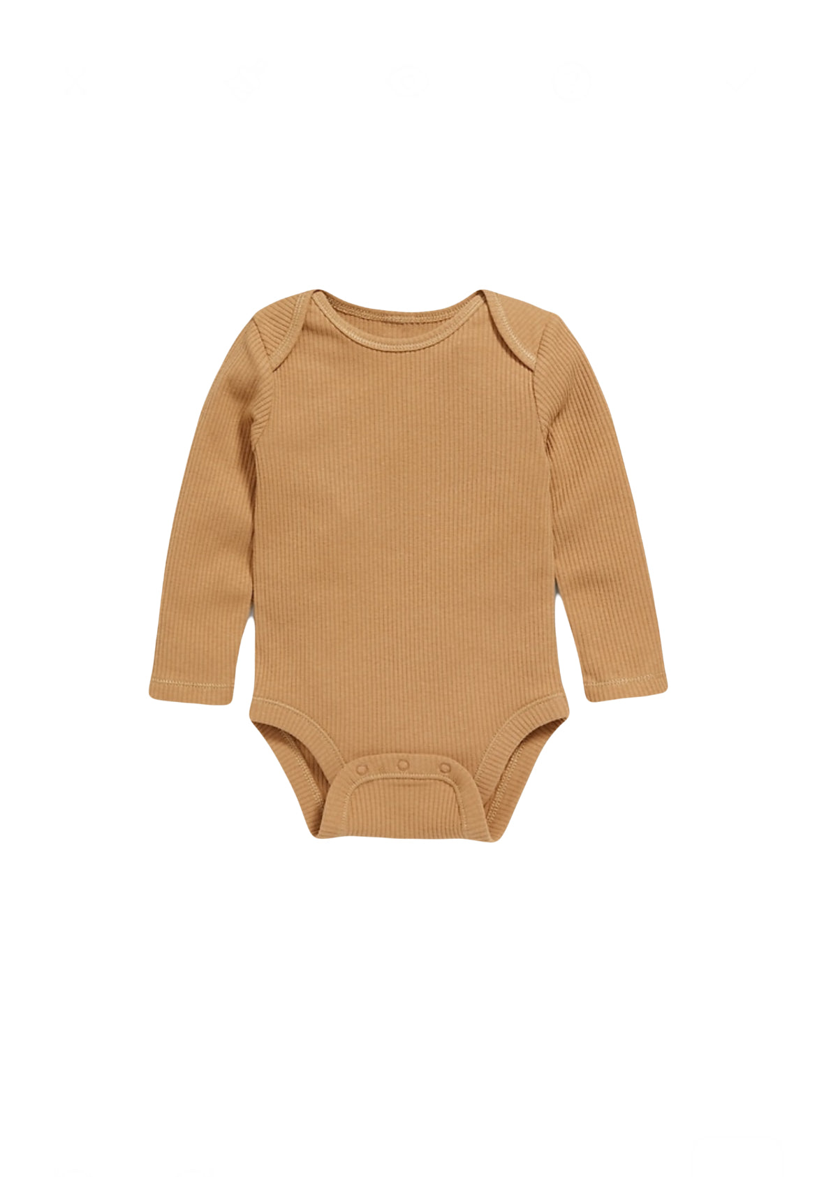 Old Navy Unisex Long Sleeve Rib Knit Bodysuit image 1