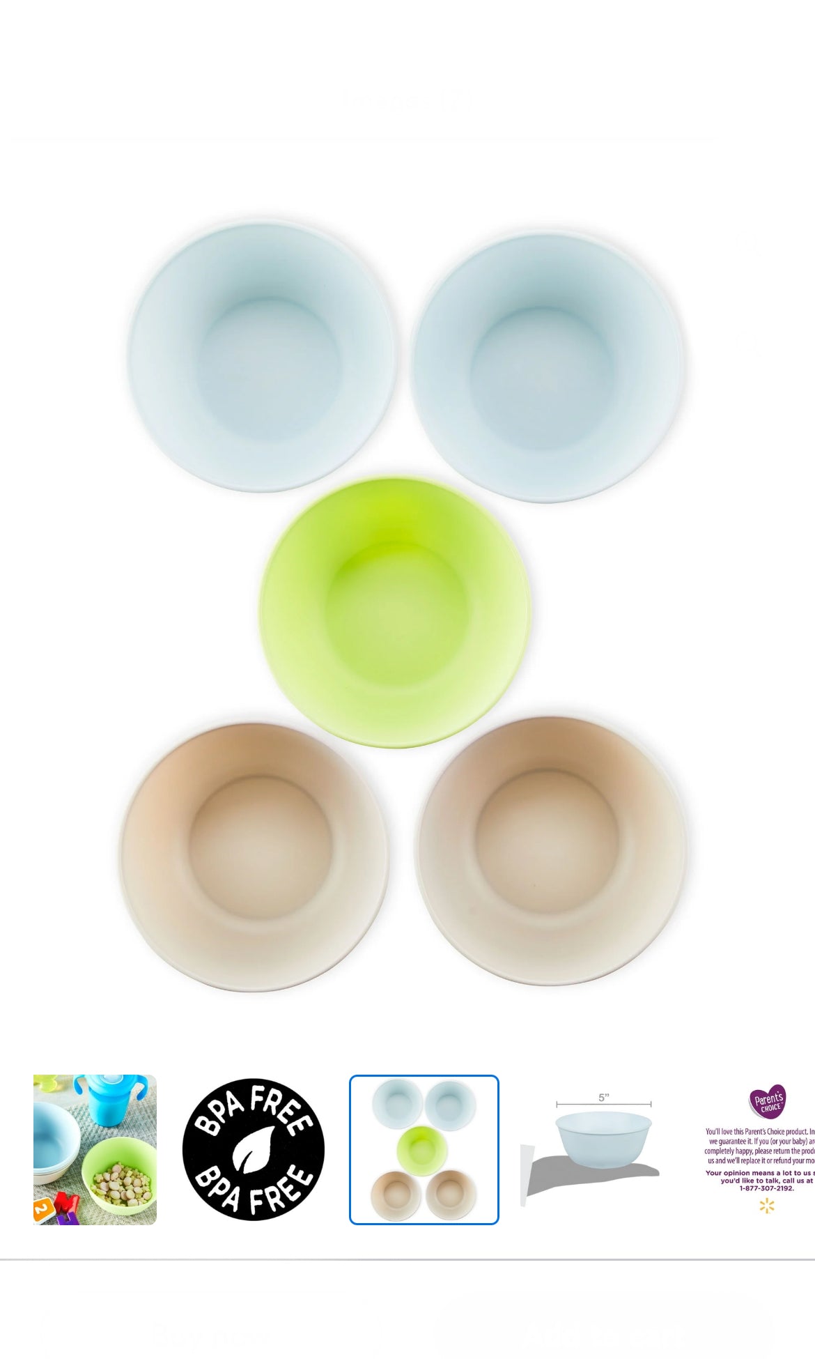 Parent Choice 5pk Bowl  image 1