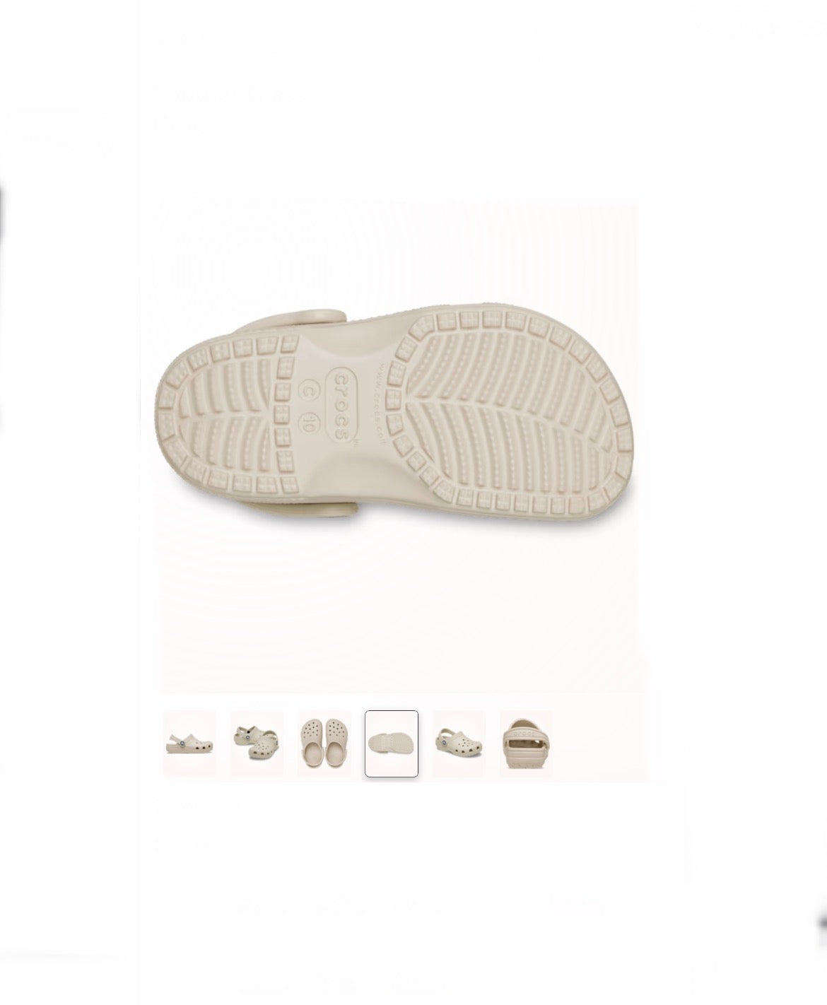 Crocs Toddler Classic Clogs