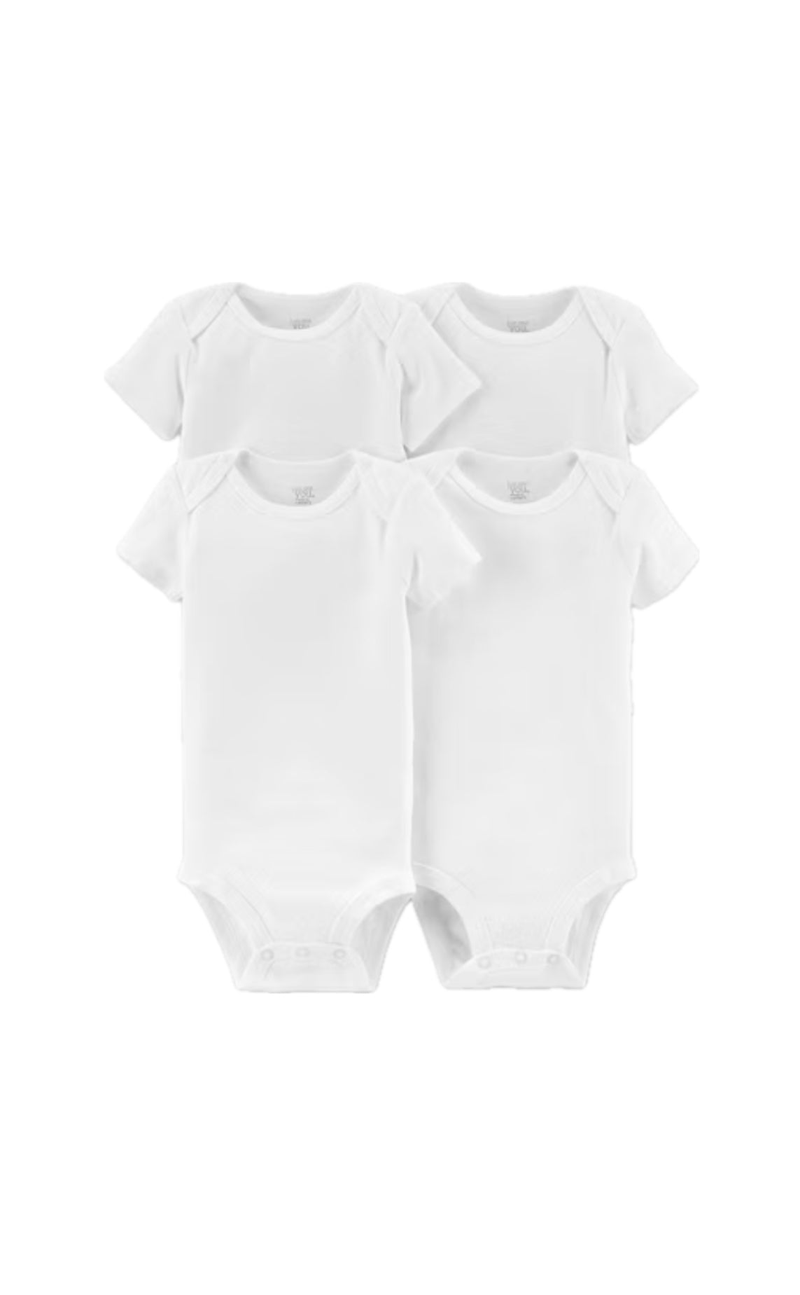 Chick Pea Baby Onesies 4pk image 0